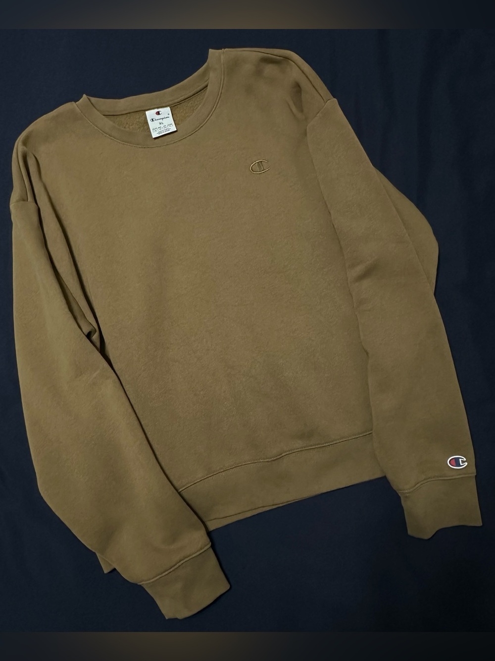 Women’s Champion Sweatshirt - Brown - Size XL